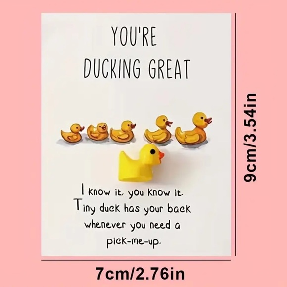 NWT You're Ducking Great Cheer Up Cards - Picture 5 of 6